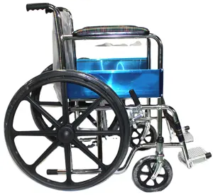 时尚设计在线课程轻便折叠轮椅电动轮椅带马桶椅有限移动手册