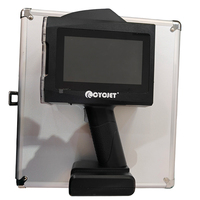 Imprimante à jet d'encre portable CYCJET Smart I-2L - Codage de la date et de l'heure de 50 mm pour le plastique et l'aluminium