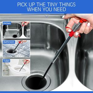 Kit de nettoyage d'égouts télescopique 4 pièces le plus vendu avec miroir PICUS654 – Conception extensible qui atteint les profondeurs des canalisations pour Thor - Product Image 4