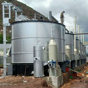 Cuve de compostage aérobie pour boues municipales, cuve de fermentation pour compost de fumier de poulet - Product Image 5