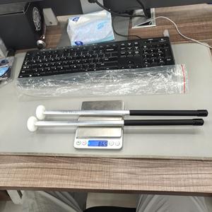 IRIN Venta al por mayor Marimba Plata Aleación <span class=keywords><strong>de</strong></span> aluminio Goma Drum Stick Malaba Drum Stick Metal Xilófono Drumsticks - Product Image 6