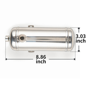 Cilalı Kalınlaştırılmış Paslanmaz Çelik Küçük Gaz Tankı 0.8L Hava Tankı Güçlü Basınç Dayanımı - Product Image 2