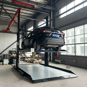 É<span class=keywords><strong>l</strong></span>évateurs <span class=keywords><strong>de</strong></span> <span class=keywords><strong>garage</strong></span> automobiles à 2 poteaux et 3 niveaux, solution <span class=keywords><strong>de</strong></span> stationnement pour trois voitures à usage domestique - Product Image 3