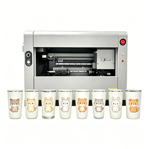 bibo Small Rotary UV Ink Bottle <b>Printer</b> HH-DT7 Tumbler <b>Cup</b> Water Bottle Custom Print Automatic Fast Ceramic/Glass/Metal/Plastic - Product Image 6