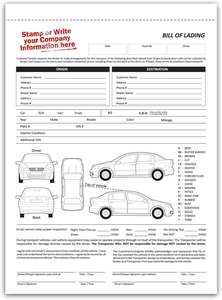 Tùy chỉnh xe hóa đơn của tải Giao thông vận tải kiểm tra sửa chữa công việc đặt hàng hình thức 3 phần carbon ít hơn 100 bộ tùy chỉnh kích thước hình thức - Product Image 2