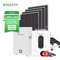 Système de stockage d'énergie solaire Whayo 5KVA 6KVA 8KVA avec onduleur et batterie pour usage résidentiel, nouvelle version 2026