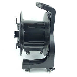 Enrouleur de câble portable avec roues, enrouleur de fil en plastique pour usage électrique - Product Image 2