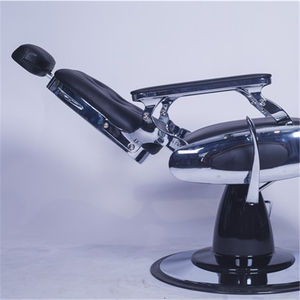 Chaise de Barbier Professionnelle Hydraulique Robuste avec Base Noire pour Salon de Coiffure - Offre Spéciale - Product Image 5