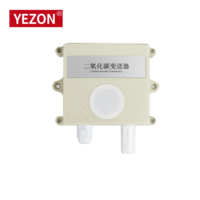 Détecteur de température et d'humidité YEZON avec capteur de CO2, RS485, 10000 ppm, haute concentration, certifié CE, IP65, précision de 0,5 °C