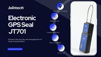 Verrou de conteneur intelligent 4G GPS étanche avec application Android, antivol, traceur rechargeable pour le transport de marchandises, la flotte de camions, les actifs
