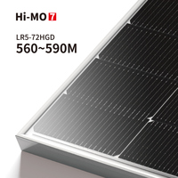 Modules solaires Longi Hi Mo 7 de type N 580W 585 Watt 575 590 W LR5-72HGD HPDC
