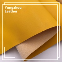 Rouleau de cuir microfibre PVC gaufré grain de mouton 0,8 mm, imitation cuir élastique imperméable décoratif pour canapés et sacs 726 Y