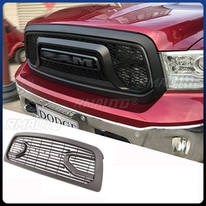 Parrilla Delantera para Dodge RAM 1500 2014-2018, Parrilla Deportiva, Kit de Carrocería, Accesorios para Auto - Product Image 4