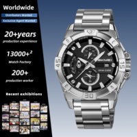 Montre analogique sportive SKMEI 2399 pour professionnels : l'accessoire indispensable pour les gestionnaires logistiques, idéal pour la planification et la gestion du temps de livraison en entrepôt.