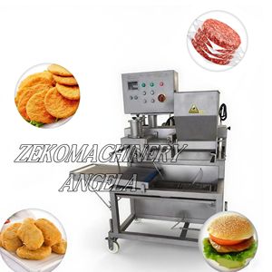 Máquina Automática Comercial de Acero Inoxidable para Hacer <span class=keywords><strong>Hamburguesas</strong></span> y Nuggets de Pollo con Motor, Capacidad de 2200 Piezas/h, al Mejor Precio - Product Image 1