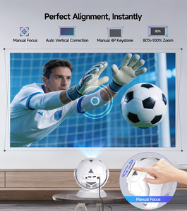 Magcubic New Design HY300F Android 14 Rotatable <b>Projector</b> LCD Beamer Creative Football Styling Movie <b>8K</b> Support - Product Image 4