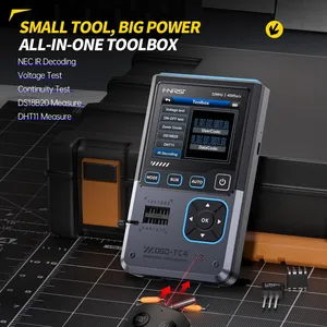 FNIRSI <strong>DSO</strong> <strong>TC4</strong> 3 in 1 Digital Oscilloscope Transistor Tester DDS Signal Generator Portable Handheld Electronic Repair Tool - Product Image 4