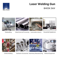 Pistolet de soudage laser original Raytools 4 en 1 BH03K 1500w, soudeuse laser portative, machine de soudage au laser à fibre pour fer et aluminium, pistolet de soudage
