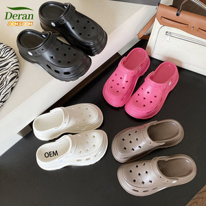 Deran OEM Meilleure vente Sabots EVA étanches Sabots de plage élégants personnalisés Livraison rapide Sabots de <span class=keywords><strong>jardin</strong></span> bon marché pantoufles pour femmes - Product Image 1