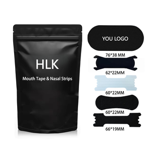 Bandelettes nasales HLK 76x38mm pour le soulagement du ronflement et la respiration nasale, OEM ODM, marque privée, logo personnalisé, certifié CE - Product Image 1