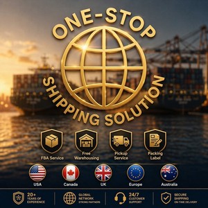 Agente de Envío Aéreo y Marítimo Express FBA, Despacho de Aduanas Puerta a Puerta, Transitario de China a EE. UU., Canadá, Reino Unido, Australia, Europa - Product Image 1