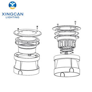 Petite <span class=keywords><strong>lampe</strong></span> LED de <span class=keywords><strong>piscine</strong></span> étanche IP68 de 6 W, <span class=keywords><strong>lampe</strong></span> <span class=keywords><strong>enterrée</strong></span> au sol, lampes LED encastrées <span class=keywords><strong>pour</strong></span> <span class=keywords><strong>piscine</strong></span>, 12 V - Product Image 5