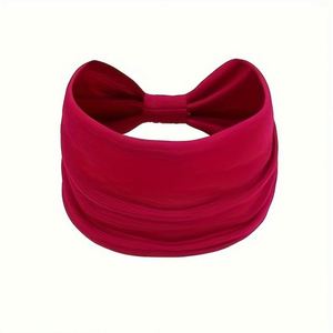 Diadema Ancha Multifuncional de Algodón para Niños, Estilo Europeo Americano, para Yoga, Correr, Entrenamiento, Cinta para el Cabello Deportiva, Absorbente de Sudor - Product Image 4