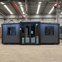 Maison Conteneur Moderne Préfabriquée de Luxe Extensible 20FT/40FT avec Salle de Bain et Cuisine