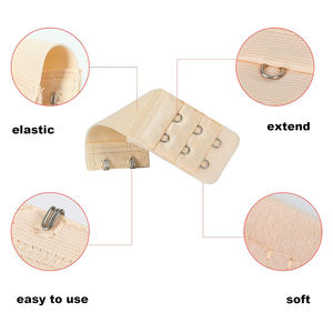 Offre Spéciale mode détachable doux confort métal crochet femmes <span class=keywords><strong>soutien</strong></span>-<span class=keywords><strong>gorge</strong></span> <span class=keywords><strong>Extension</strong></span> <span class=keywords><strong>2</strong></span> crochet 3 crochet réglable élastique dos <span class=keywords><strong>soutien</strong></span>-<span class=keywords><strong>gorge</strong></span> Extender - Product Image 2