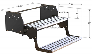 Caravanas Coche Rv Manual Doble paso con material de aluminio de alta calidad para piezas de carrocería Rv Coche de remolque - Product Image 2