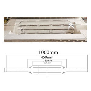 หลอด <span class=keywords><strong>Al2o3</strong></span>สูญญากาศ100x450มม. ใช้สำหรับการเผาวัสดุ - Product Image 4