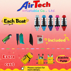 Packraft <span class=keywords><strong>gonflable</strong></span> en PVC léger, le plus vendu, prix d'usine, avec pagaie pour la dérive - Product Image 4