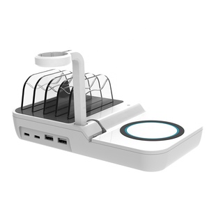 Estación de carga inalámbrica rápida de 70W de nuevo diseño para <span class=keywords><strong>iPhone</strong></span> 12 <span class=keywords><strong>XS</strong></span> <span class=keywords><strong>Max</strong></span> 8-Auricular de carga de teléfono móvil multidispositivo - Product Image 3