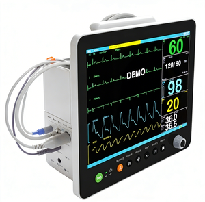 จอภาพ LCD คุณภาพสูงขนาด 15 นิ้ว สำหรับสัตวแพทย์ ใช้ในห้องไอซียู อุปกรณ์ตรวจสอบสัญญาณชีพสัตว์ - Product Image 1