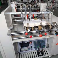 Machine de fabrication de boîtes en papier kraft entièrement automatique pour aliments et déjeuners