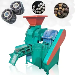 Factory Customize ce Ore charcoal Carbon carbonella per briket Fines Ball Pressed molding process Machines making price video