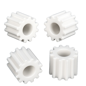 Composant extérieur lisse usiné par précision en céramique d'équipement industriel de zircone d'engrenage - Product Image 2