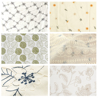 Tissu Classique 100% Coton Tissé Brodé Respirant pour Robe de Soirée et Fête – Vente en Gros de Tissu Brodé pour Robe