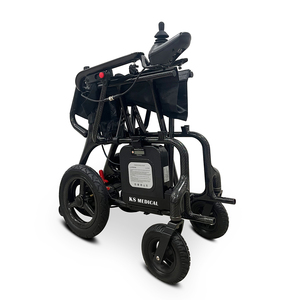 Silla de Ruedas Eléctrica KSM-507P de Alta Calidad con Motor sin Escobillas de 500 Watts, Ultraligera, de Fibra de Carbono, con Control Remoto - Product Image 3