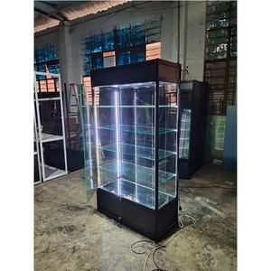 <span class=keywords><strong>Vitrine</strong></span> de magasin en <span class=keywords><strong>verre</strong></span> Kiosque d'affichage de bijoux <span class=keywords><strong>Vitrine</strong></span> de meuble en <span class=keywords><strong>verre</strong></span> moderne pour bijouterie en or Mobilier de bijouterie de luxe - Product Image 3