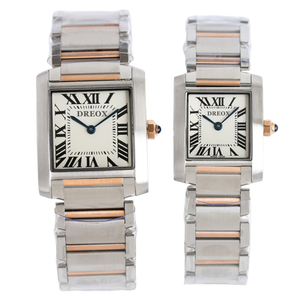 DREOX <span class=keywords><strong>Orologi</strong></span> <span class=keywords><strong>da</strong></span> Polso Quadrati al Quarzo per <span class=keywords><strong>Donna</strong></span>, Eleganti <span class=keywords><strong>Orologi</strong></span> <span class=keywords><strong>di</strong></span> Lusso in Acciaio Inossidabile <span class=keywords><strong>di</strong></span> Alta Qualità - Product Image 6