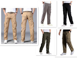 <span class=keywords><strong>Pantaloni</strong></span> <span class=keywords><strong>Cargo</strong></span> da <span class=keywords><strong>uomo</strong></span> di grandi dimensioni da <span class=keywords><strong>uomo</strong></span> estivi 2022 <span class=keywords><strong>pantaloni</strong></span> da jogging impermeabili con cerniera allentata - Product Image 2