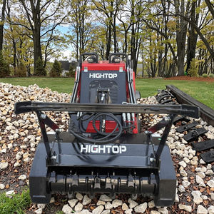 รถตักล้อยางแบบสกิดสเตียร์ สำหรับเครื่องยนต์ดีเซล น้ำหนัก 1050 กก. พร้อมระบบไฮดรอลิกเต็มรูปแบบ - ขายพร้อมอุปกรณ์เสริมหลากหลาย - Product Image 3