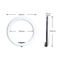 Lumière d'appoint photographique avec certificat Best Buy Desk Studio Light 10 "USB Bi-color LED Ring Light