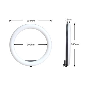 <span class=keywords><strong>Luz</strong></span> de relleno fotográfica con certificado Best Buy Desk Studio Light 10 "USB Bi-color <span class=keywords><strong>LED</strong></span> Ring Light - Product Image 3