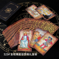 Feeron TA-5 – Cartes de tarot personnalisables en couleur, impression directe usine, jeux de table, cadeaux d'entreprise – Papier durable et portable