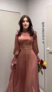 Vestido de fiesta de satén Eid para mujer, manga acampanada, Abaya, <span class=keywords><strong>Vestidos</strong></span> Largos, Ramadán, cinturón, Islam, Elbise, Dubai, túnica larga árabe 2024 - Product Image 2