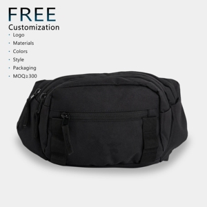 Marsupio Sportivo Impermeabile in Nylon da Uomo per Esterni, con Logo Personalizzabile, Ideale per Palestra, Escursionismo e Corsa - Product Image 1