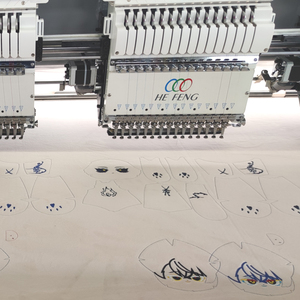 Multi <b>Head</b> Computer Embroidery Machine For Cotton <b>Doll</b> Plush Toy Embroidery - Product Image 3