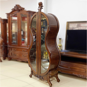 خزانة صلبة على الطراز الأوروبي والأمريكية عرض سيلو الإبداعي لزينة التخزين - Product Image 3